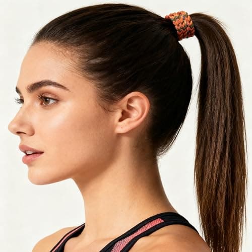 Hair Ties for Thick & Thin Hair, Elastic Hair Bands for Women Sleep, Sports, Ponytail Holder No Damage| Boho Bracelets Hair Accessories-24 pcs - Thumbnail 6