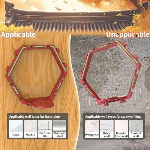 YODAR 14 PCS Riser Display Shelf for Funko POP Figures, Floating Shelves Display Ledge for Organizer and Decoration, Collectibles Display Stands Showcase, Glowing at night - Thumbnail 6