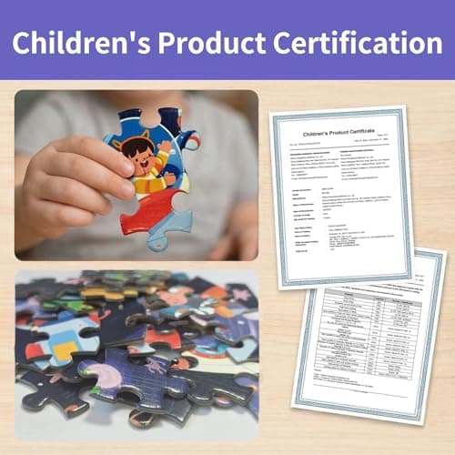 NurtureNook Puzzles for Kids Ages 6-8, 3-in-1 Progressive Jigsaw Puzzle Set (108, 120, 135 Pieces), Advanced Fantasy Toys (Space, Mermaid & Magic Forest), Birthday Gift with 3 Storage Boxes - Thumbnail 5