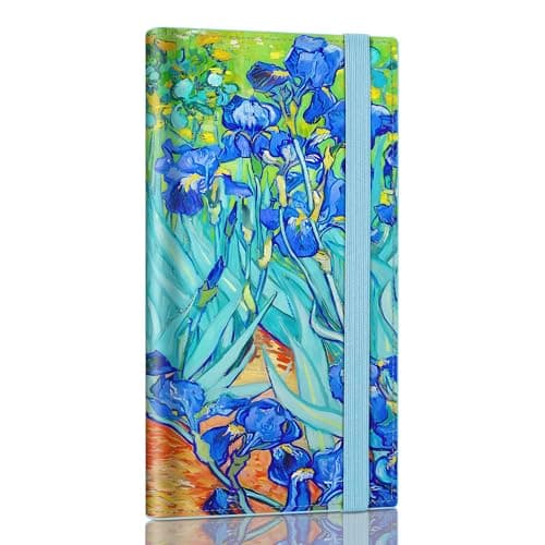 CASMONAL Checkbook Covers for Personal Checkbook Holder RFID Blocking Premium Leather Checkbook Cover for Duplicate Checks - Image 1