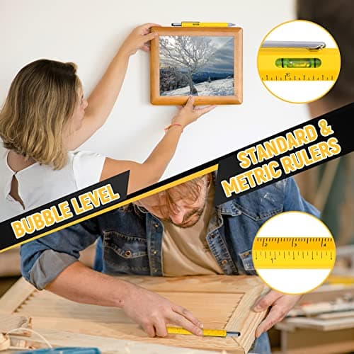 BIIB 6 in 1 Multitool Pen Valentines Day Gifts for Him, Mens Valentines Day Gifts, Mens Gifts for Dad Boyfriend Husband, Birthday Gifts for Men, Gifts for Men Who Have Everything, Cool Tools Gadgets - Thumbnail 6