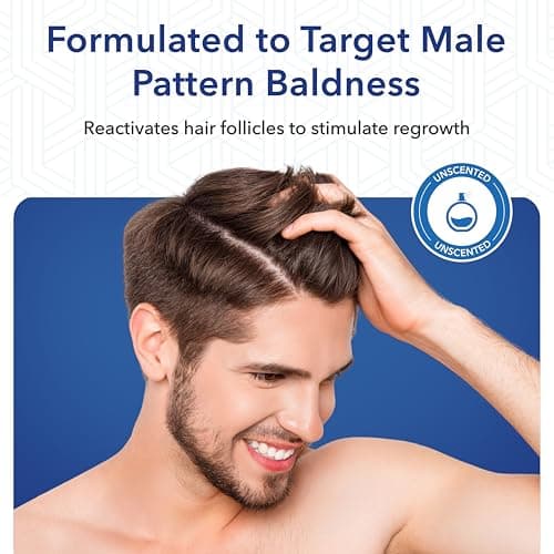 Hair Regen Minoxidil Foam for Men 5% Percent - Men's Hair Growth Treatment for Him- Topical Foaming Minoxidil for Men- Great for Hair Regrowth and Reduce Hair Loss - 6 Pack as 6 Months Supply - Thumbnail 5