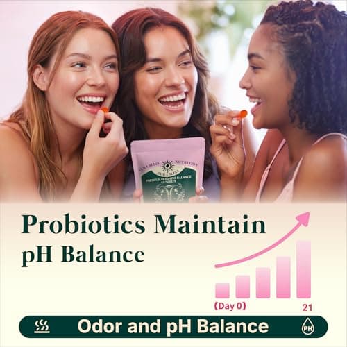 Premium Feminine Balance Gummies for Women - Hawaiian Pineapple Gummies for Women PH Balance Wellness, Immune Support, Vegan Daily Supplement for Odor and Flora Health , 60 Counts - 30 Servings - Thumbnail 6