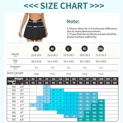 bpbtti Womens Pleated Tennis Skirt Crossover Golf Skorts Skirts with Pockets Activewear Summer Workout Running Shorts (Royal Blue, S) - Thumbnail 4