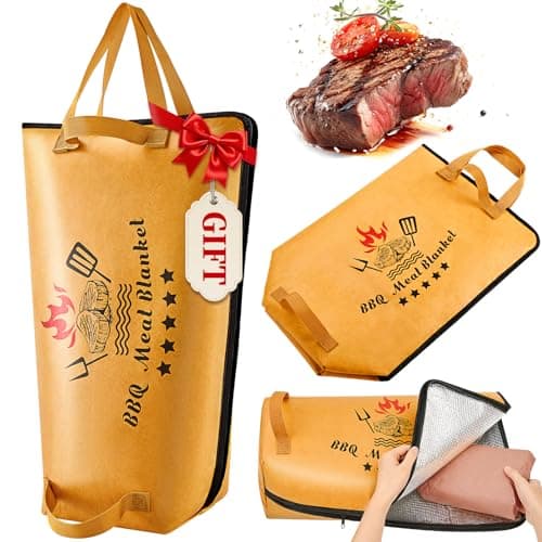 Betoores 21in BBQ Blanket for Resting Meat, Thermal Insulated Smoked Meat Bag for Turkey, Beef, Brisket and Pork Shoulder, Portable Outdoor Camping Picnic Kitchen Supplies, Ideal Gift for Men - Image 1
