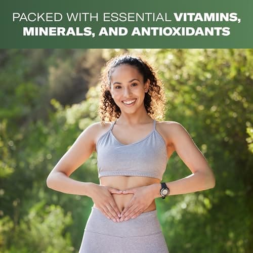 TrueSeaMoss Super Greens Powder with Matcha for Digestive & Gut Health – 25 Superfoods with Probiotics, Prebiotics, Enzymes & Sea Moss – Vegan Superfood Powder for Bloating & Regularity - 30 Servings - Thumbnail 5