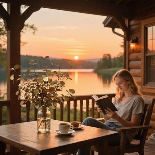 siqifloral 4PCS 24" Gold Artificial Eucalyptus Stems – Faux Eucalyptus Leaves Christmas Greenery for Vase Decoration, Rustic Home Table Centerpiece, Wedding & Farmhouse Decor - Thumbnail 4