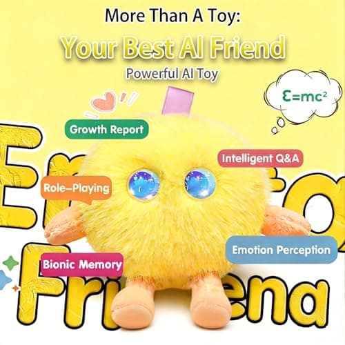 Emotional Support AI Robot Toy Companion Pet – Smart Plush Toys for Kids - Thumbnail 2