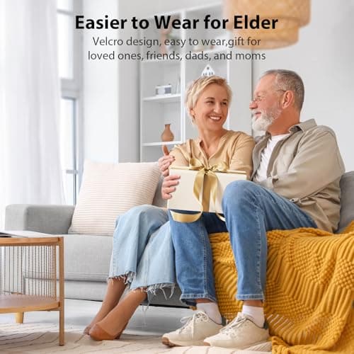 CINCOM Leg Massager for Circulation and Pain Relief, Air Compression Calf Foot Massagers Helpful for Relaxation, Gifts for Mom and Dad (with 2 Extensions) - Thumbnail 6