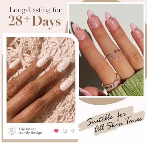AZUREBEAUTY 6 Colors 15ml HEMA Free Purera Gel Nail Polish Set, Same Color Bottles, Soak Off UV LED Gel Polish Kit Nail Art for DIY at Home Manicure Salon Gifts, Nude Pink Beige Burgundy Red - Thumbnail 4