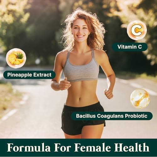 Premium Feminine Balance Gummies for Women - Hawaiian Pineapple Gummies for Women PH Balance Wellness, Immune Support, Vegan Daily Supplement for Odor and Flora Health , 60 Counts - 30 Servings - Thumbnail 4