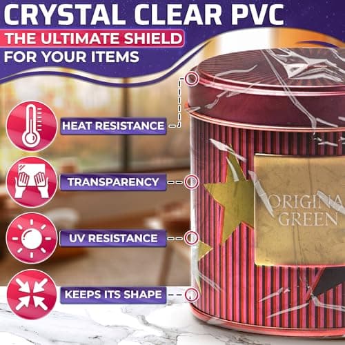 200 Pcs Shrink Wrap for Soap – 5x7" Soap Making Supplies, Bath Bombs, & Jewelry – Gift Wrap Shrink Bags for DIY Projects & Mother's Day Presents | Use with Heat Gun or Hair Dryer at Medium Temperature - Thumbnail 3