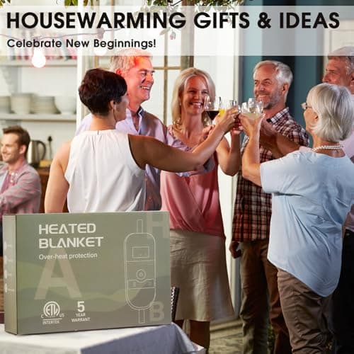 Green Heated Blanket Electric Throw 50X60, Heating Blanket for Couch, Plaid Sherpa Winter Blankets Warmer, 10 Levels & 8-Hour Auto Off, Fast Heated House Warming Gifts New Home Christmas Decor for Mom - Thumbnail 6