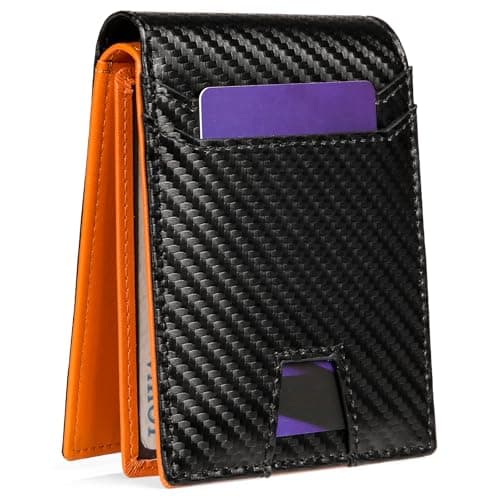 SENDEFN Wallet for Men RFID Blocking Bifold Leather Credit Card Holder - Image 1