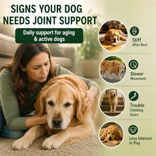 Collagen for Dogs,Dog Hip and Joint Supplement,9-in-1 Liquid Collagen Types I,II & III,Joint Pain Relief for Dogs,Recover Normal State,Repair Skin,Coat,Salmon Flavor Easily Accepted,No Allergens,60ML - Thumbnail 5