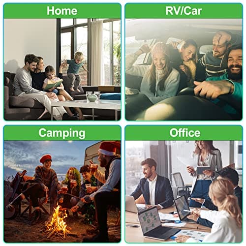 276 Car First Aid Kit for Business, Portable First Aid Kits Travel Szie Emergency Essentials Supplies for Outdoor Activities Skating Boating, Green AMORNING - Thumbnail 5