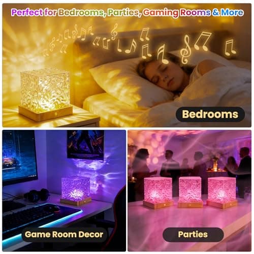 Karlstruyn Northern Aurora Light Projector, 2026 New Model 16 Color Touch Magical Northern Dreamscape Lights, Dynamic Ripple Effect Night Lights with Remote for Bedroom Kids Teens Gifts - Thumbnail 4