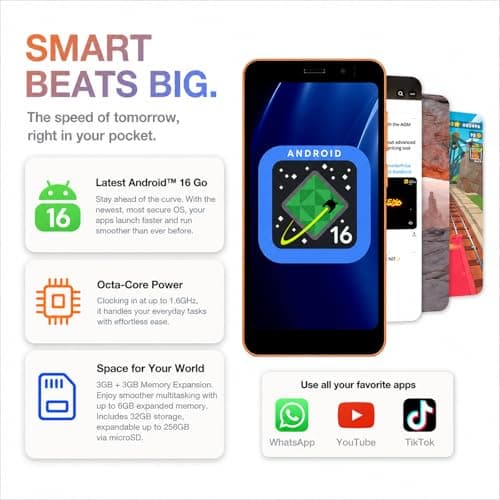 AGM Note N2 Smartphone for T-Mobile ONLY, 4.96" Compact 4G Cell Phone - Thumbnail 3