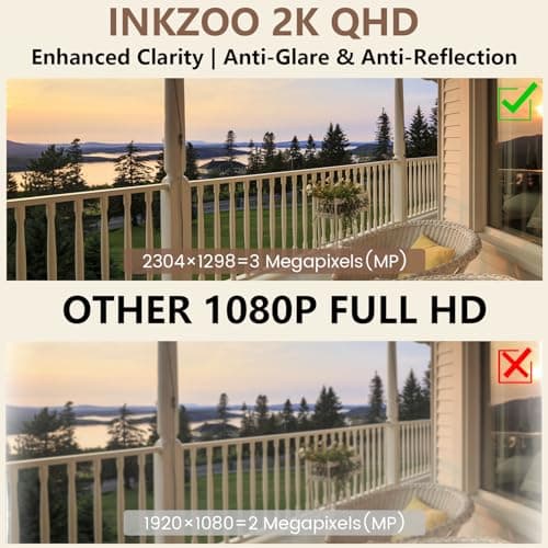 3MP 2K Window Camera, 2.4GHz & 5GHz WiFi Indoor Cameras for Home Security with Full Color Night Vision, Dual-Angle Mount, AI Person & Motion Detection, 24/7 Recording, 2-Way Audio, Real-Time Alerts - Thumbnail 2