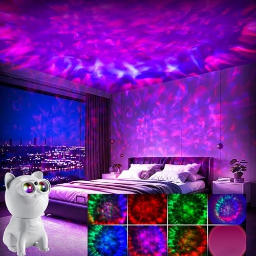 Pedica Galaxy Projector for Bedroom, Night Light for Kids, Nebula Ceiling Galaxy Light Projector with Timer and Remote, Gifts for Birthday, Christmas (Oval) - Thumbnail 2