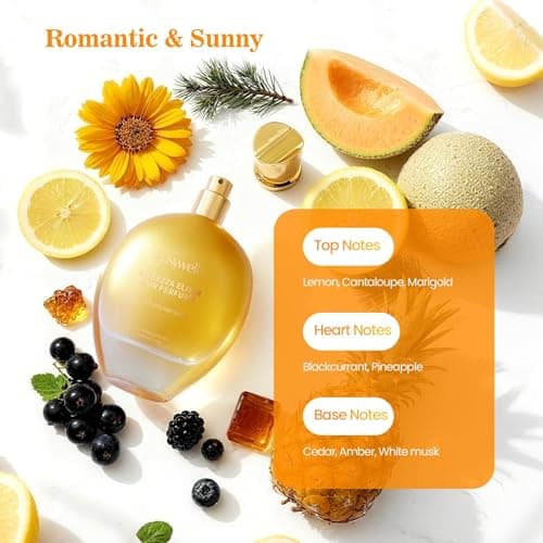 EASYWELL Leave In Conditioner Spray, Hair Perfume for Women, Hair Spray Women with Vitamin B5, Floral, Osmanthus Aroma, Violet Vanilla Orchid, 2.5 Fl Oz - Thumbnail 5