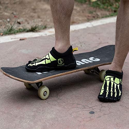 Aaspad Men's Fitness & Cross-Training Toe Sneakers, 9.5 Multi - Thumbnail 4