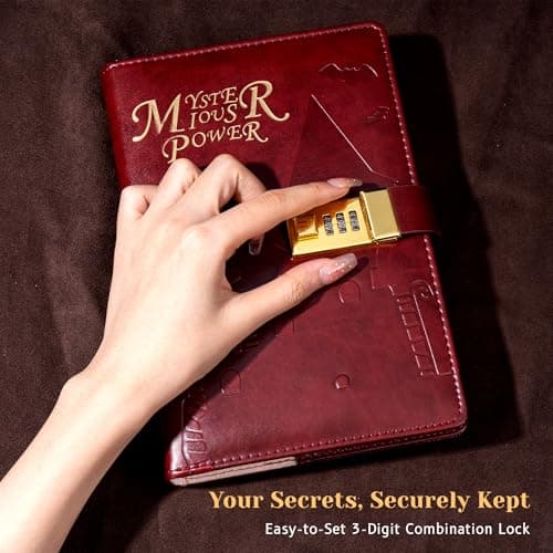 CAGIE Diary with Lock for Girls and Boys A5 - Thumbnail 2