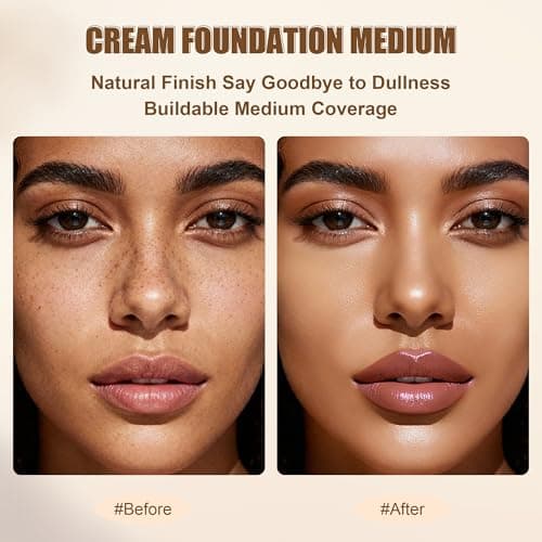 HECI BEAUTY Tinted Foundation Stick, Balm to Cream Foundation with Light to Medium Coverage, Infused with Hydrating Ingredients, Medium 03, 0.25 oz - Thumbnail 5