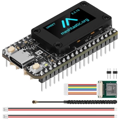 1 Set Pre-soldered ESP32 LoRa V4 Development Board with L76K GNSS Module - Image 1