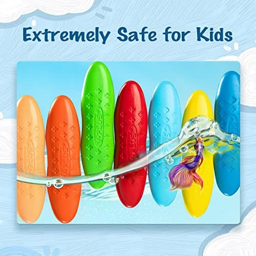 YPLUS Coloring Set for Kids with 24 Crayons 3 Coloring Books, Toddler Painting Kit Peanut Crayon Drawing Books, Washbale Non Toxic Art Craft Supplies for 1-3, 2-4, 4-6 - Thumbnail 4