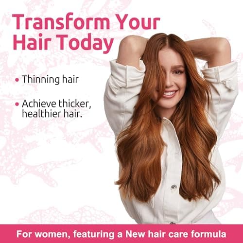 EcoBlend Hair Growth Gummies Women Vitamins—excellerator Nourish Hair and Nail Promote Fuller Locks with a Natural, Gentle Formula—Filled Gummies—Mixed Berry Flavor—90 Count (45-Day Supply) - Thumbnail 5