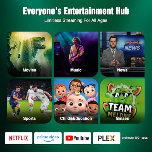 TMY 4K Projector with WiFi Bluetooth, Compatible with Netflix/Prime Video/YouTube, Outdoor Portable Home Theater Movie Projector, Smart Mini Projector for Indoor Outdoor Movies, Gaming and Camping - Thumbnail 3