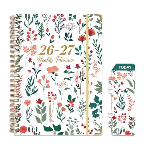 Planner 2026-2027, Monthly and Weekly Academic Planner July 2026 - June 2027, Hardcover Teacher Student Planning Agenda book with Tabs, Perfect for School Office Supplies, 5.7" x 8.3", Premium Paper