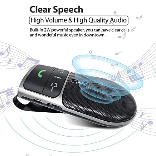 SUNITEC Bluetooth Phone Speaker for Car,Hands Free Bluetooth for Cell Phone - Thumbnail 6