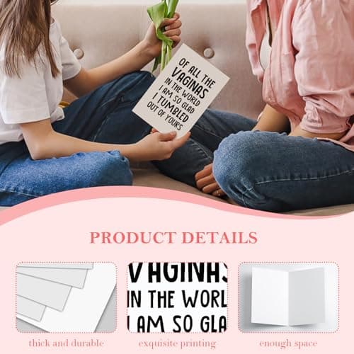 Mothers Day Card, Funny Mothers Day Gifts for Mom, Unique Gag Gift for Moms Who Have Everything, Moms Birthday Gift Ideas, the Best Mom Gifts from Daughters Son Kids, Humor Card with Envelope - Thumbnail 3