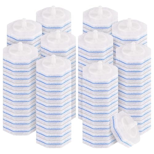 Kucbraly 100 Count Toilet Wand Refills for Clorox, Compatible with Most Disposable Toilet Brush for Bathroom Cleaning - Image 1