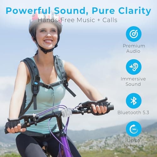 QUEENLINK Wearable Bluetooth Speaker, 10H Working Time Clip On Portable Mini Personal Speaker, IPX7 Waterproof, Clean Sound, BT 5.3, ENC Built-in Mic, Hands-Free Music/Calls for Outdoor Work - Thumbnail 4