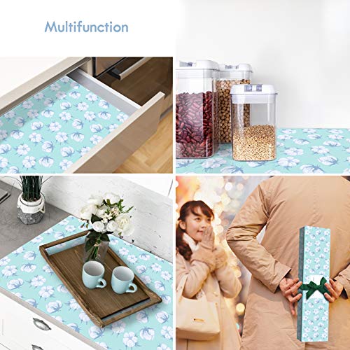 SCENTORINI Cotton Scented Drawer Liners, 6 Sheets Fragrant Paper Liners Non-Adhesive Paper Sheets for Home Closet, Dresser Drawers, Gift for Valentines Day Decor - Thumbnail 5