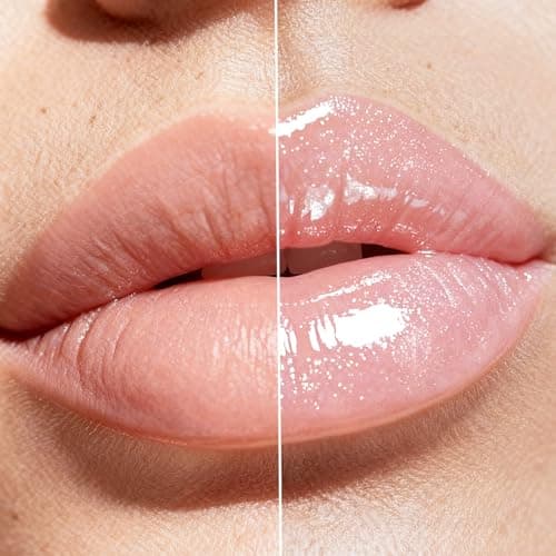 HECI BEAUTY Glitter Lip Gloss, Hydrating High Shine Lipgloss for Women, Non-Sticky Plumping Lip Oil with Vitamin E, Long Lasting Shimmer Finish for Daily Makeup, Candy Pink 0.21 fl oz - Thumbnail 5