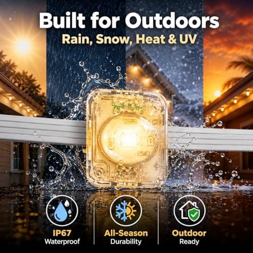 Permanent-Outdoor-Lights-LED-String-Strip-Waterproof-Lighting-Smart-House-Outside-Bedroom-Patio-Room-wall-Floor-Backlight-Lamp-Christmas-Decor-RGB-TV-Sync-Decorations-Holiday-Indoor-Rope-Fairy-200FT - Thumbnail 2