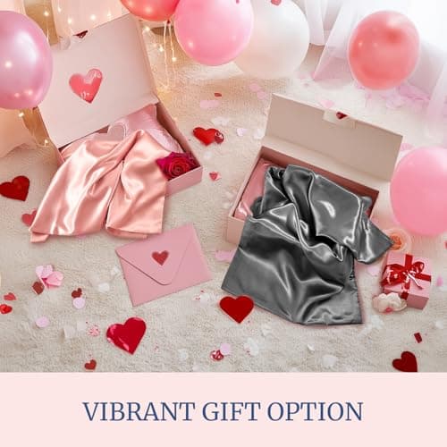 BEDELITE Satin Pillowcase for Hair and Skin, Super Soft and Cooling Similar to Silk Pillow Cases 2 Pack with Envelope Closure, Gift for Women Men(20"x26" Standard Size, Ivory) - Thumbnail 4