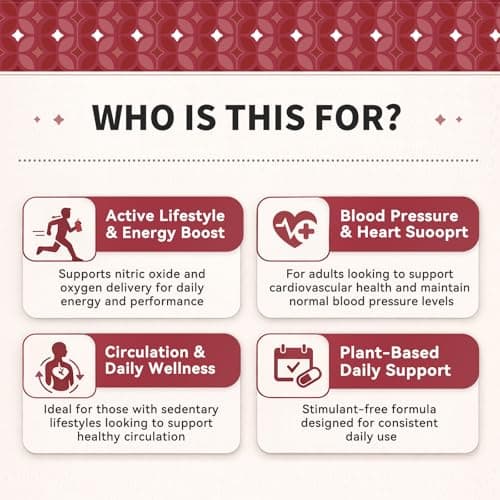 Beet Root Capsules 1800mg Heart & Cardiovascular Support 20:1 Extract - Thumbnail 4