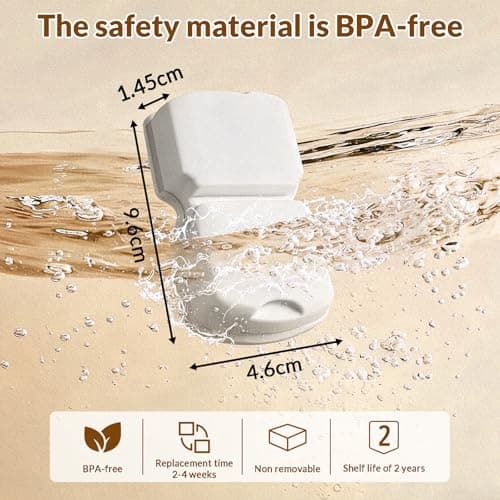 20 Pack Cat Water Fountain Filters Replacement - 10 Carbon Filters and 10 Foam Sponge Filters for Select Stainless Steel Cat Fountains S11 - Thumbnail 4