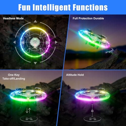 Drones for Kids, 2025 Mini RC Drone Quadcopter with 360 Degree Flip, 90 Degree Surround Flight, 8, 9, 10, 11, 12 Years Old Boys and Girls Ideal Gift Toys - Thumbnail 5