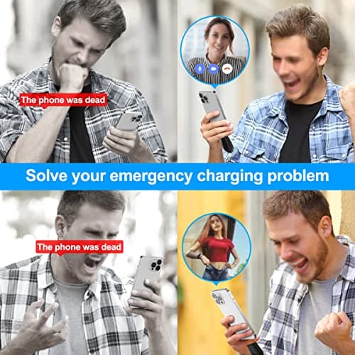 EMNT Keychain Portable Charger for USB C,2000mAh Mini Power Emergency Pod,Small Andriod Cell Phone Charger,Type C Power Bank Battery Pack for iPhone15,16 Plus,17 pro max,Charger for Samsung More - Thumbnail 5