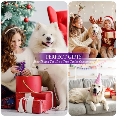 Frienhund Tough Dog Toys for Aggressive Chewers 3 Pack, Indestructible Dog Toys for Large Dogs, Dog Chew Toys, Aggressive Chew Toys to Keep Them Busy, Dog Bones for 15-100lbs Puppy/Medium/Large Breeds - Thumbnail 6