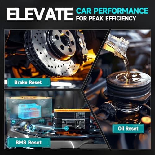 DND Bluetooth OBD2 Scanner - All System Diagnostic Tool for iOS & Android, Code Reader for Cars, Free Updated Vehicle Scan Tool, Bidirectional Diagnsotic Scanner with Oil Reset, Battery Registration - Thumbnail 3