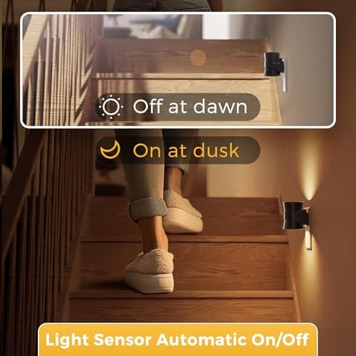 L LOHAS LED Dimmable Night Light, 3CCT Adjustable Color & Brightness, Night Lights Plug into Wall, Versatile for Living Room, Kitchen, Bathroom, Hallway, and More - Thumbnail 3