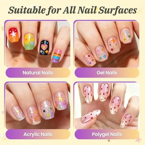HOTU Nail Polish Pens, 12 Glitter Colors - Thumbnail 6