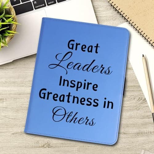 TTJHGYQO for iPad iPad (A16) 11th Generation Case 11 Inch 2025, for iPad 10th Generation Case 10.9 Inch 2022 with Pencil Holder, Support Touch ID, Auto Wake/Sleep (Great Leaders) - Thumbnail 6
